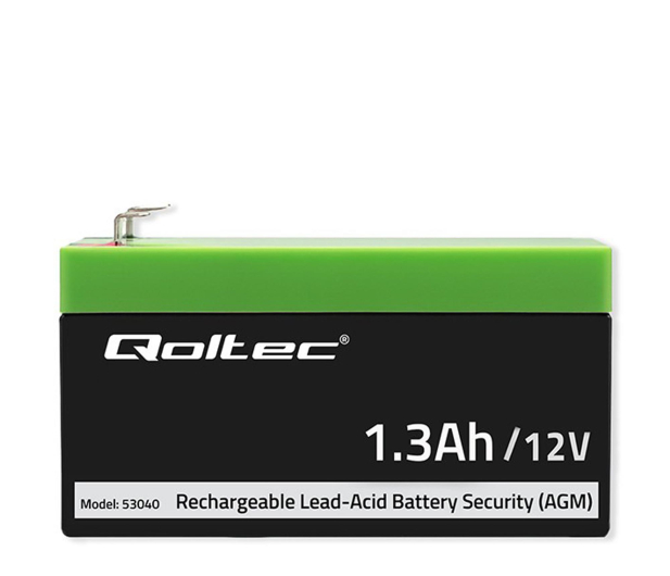 Qoltec Akumulator AGM 12V 1.3Ah max. 19.5A - 544793 - zdjęcie 3